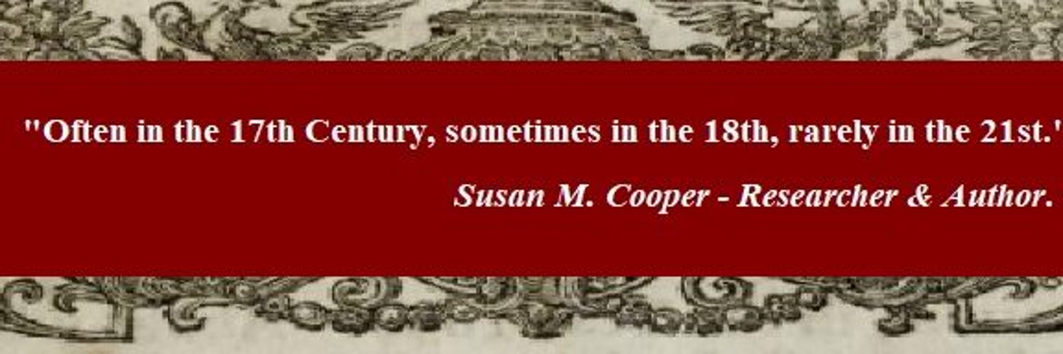 Susan Margaret Cooper - Author & Researcher 📜 Profile Banner