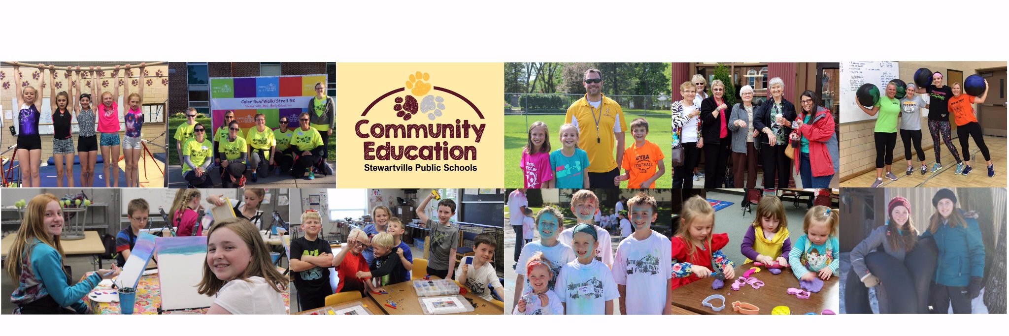 Stewartville Comm Ed banner