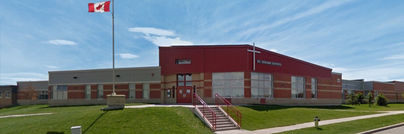 St. Jerome School banner