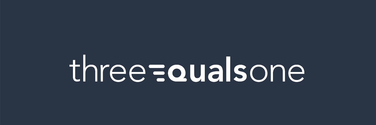 3equals1 Design banner