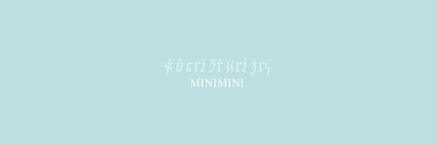 MINIMINI☀️ banner