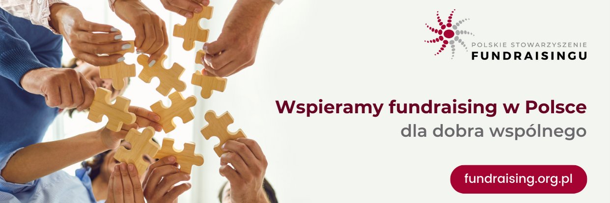 Polskie Stowarzyszenie Fundraisingu banner