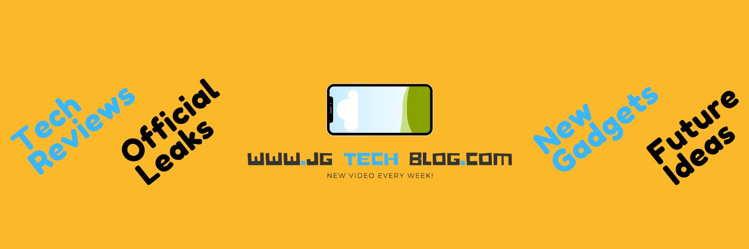 JGTechBlog's profile banner image