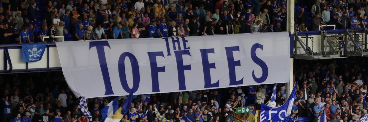 Everton FC Heritage Society's banner
