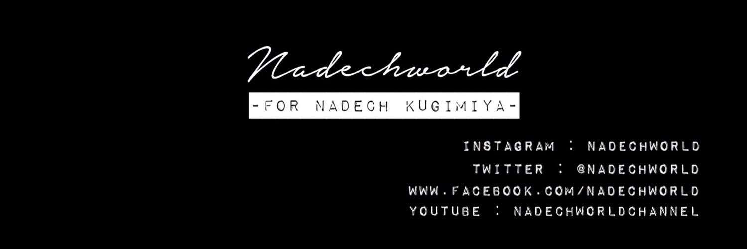 Nadechworld's profile banner image
