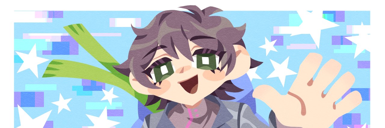 ModernChaot 💾 Leek Glitch VTuber banner