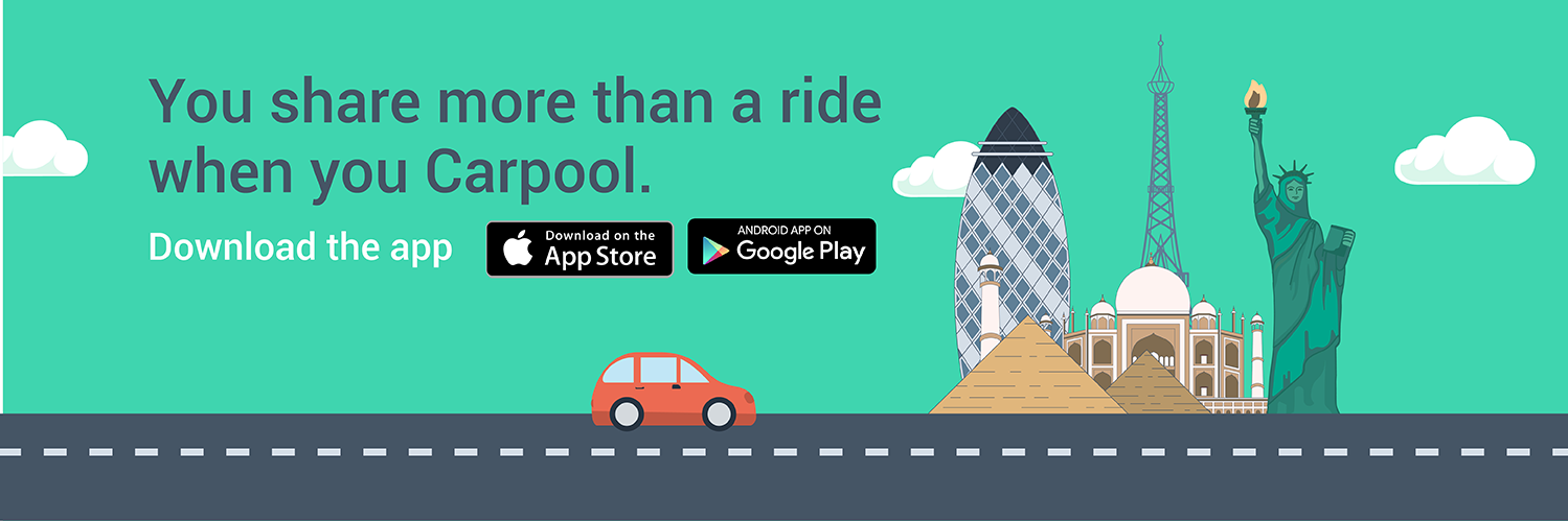 Carpool Arabia banner