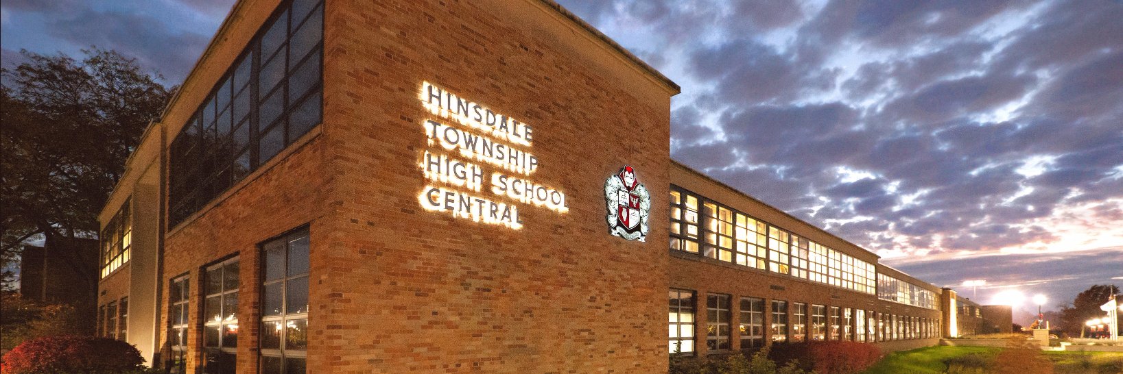 Hinsdale Central HS banner