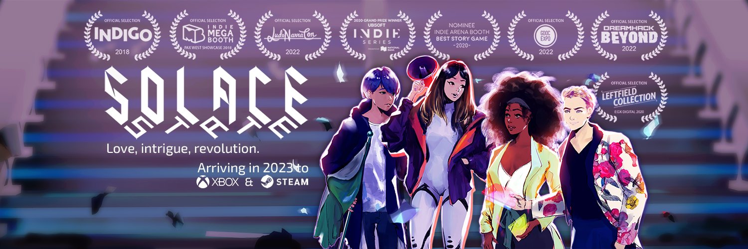 Solace State NOW ON Xbox & Steam! banner