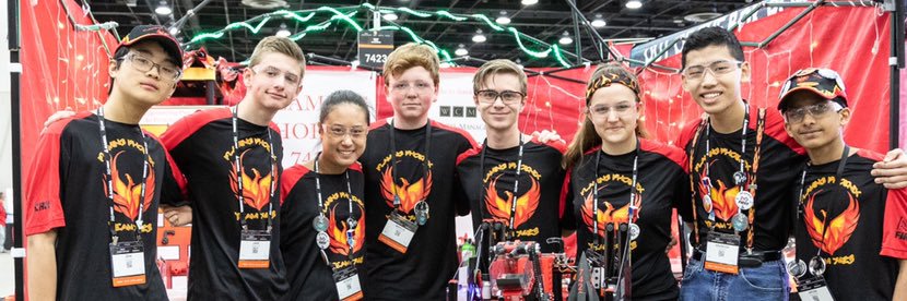 Flaming Phoenix banner