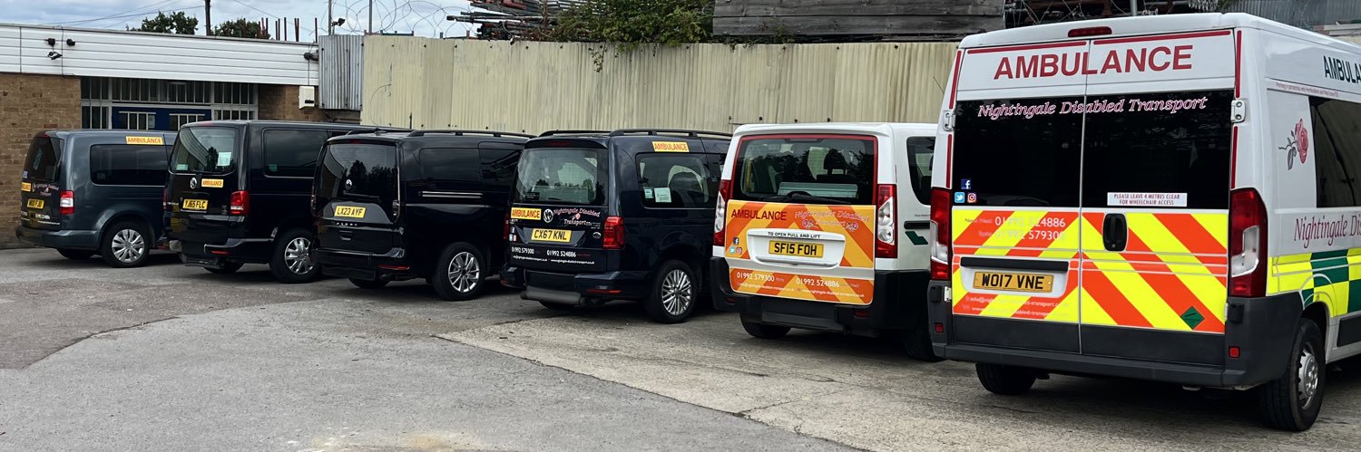 Nightingale disabled transport banner