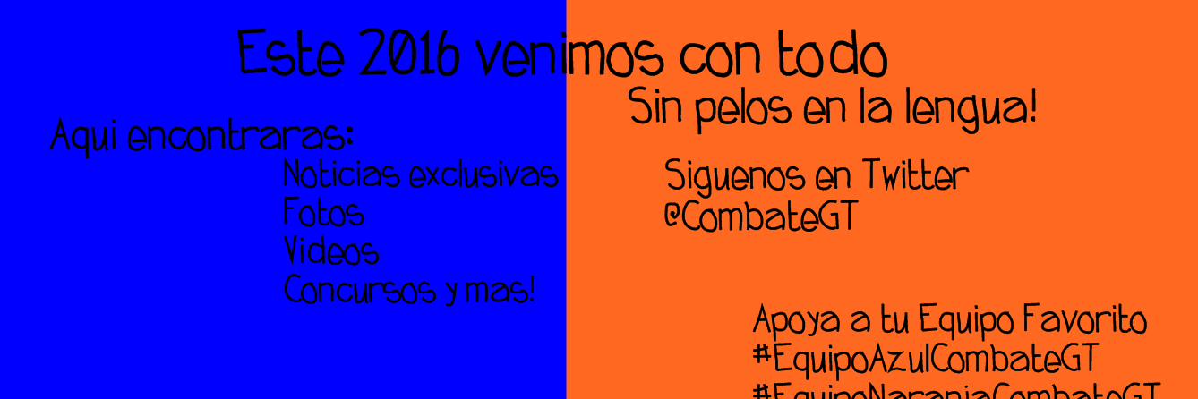 Combate Noticias GT banner