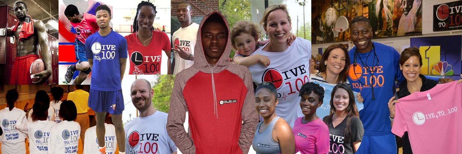 Live To 100 banner