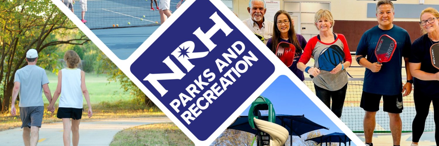 NRH Parks & Recreation banner