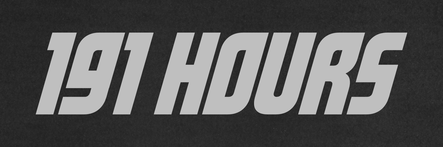 191 Hours banner