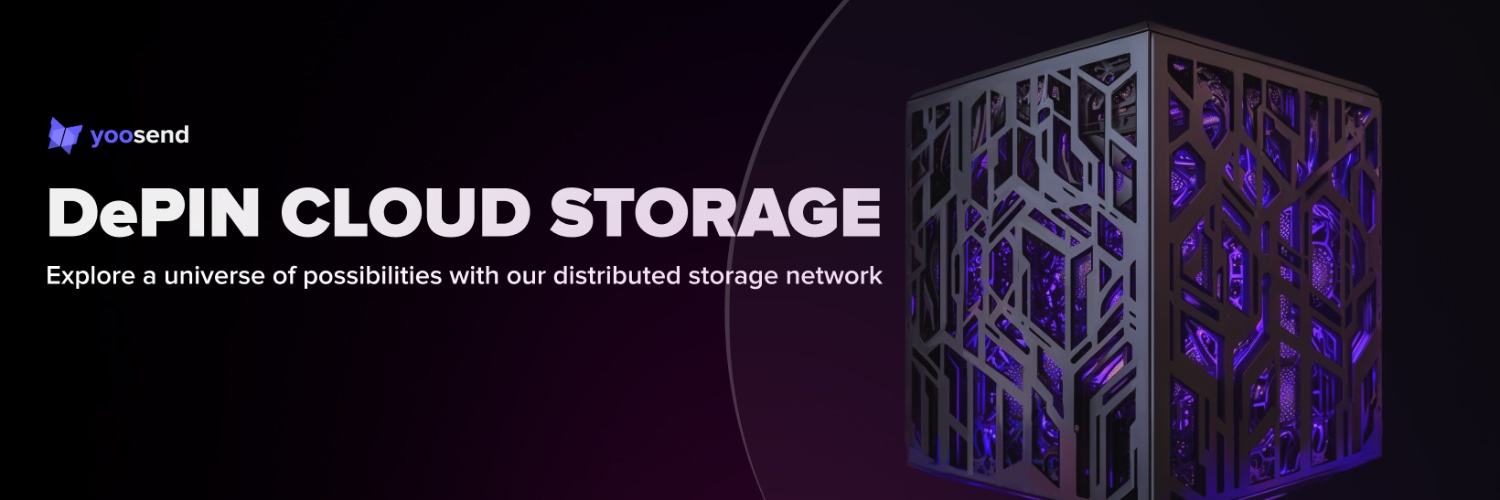 Yoosend - Decentralized Cloud Storage banner