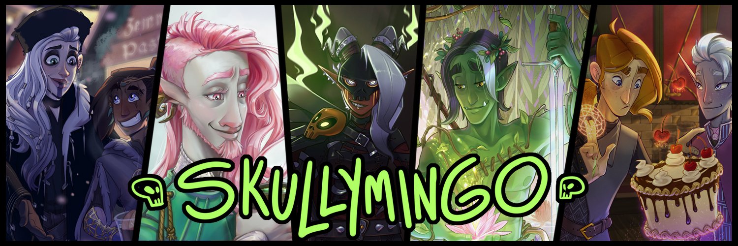 skullymingo 💀🦩 COMMISSIONS OPEN! banner