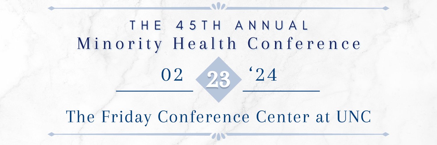 UNC Minority Health Conference banner
