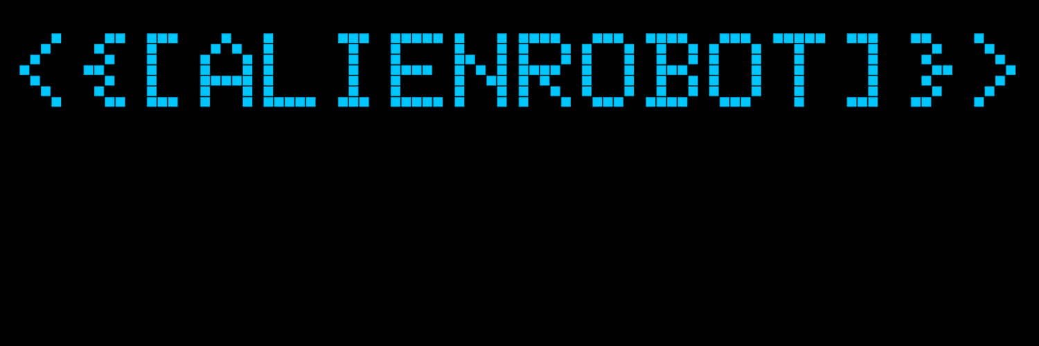 AliEnRobOtt's profile banner image