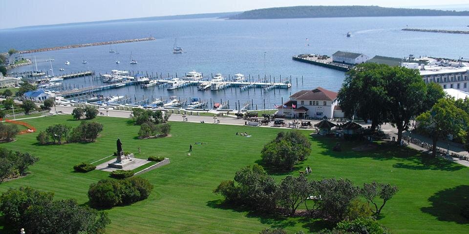 Mackinac Island Fan banner