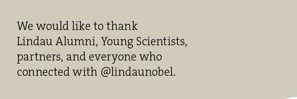 Lindau Nobel Laureate Meetings's banner