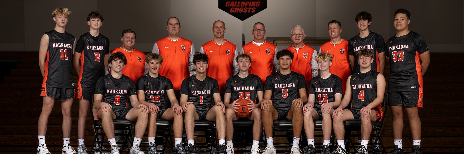 Kaukauna Basketball's banner