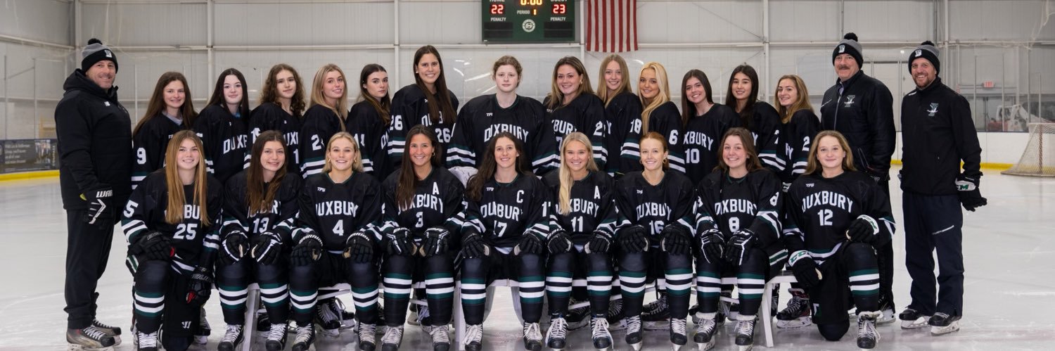 Duxbury Girls Hockey banner
