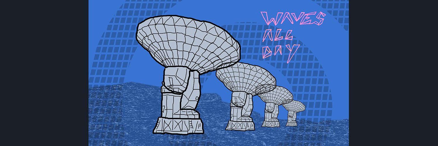 Waves All Day banner