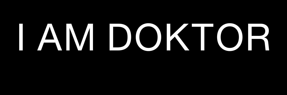 DOKTOR banner