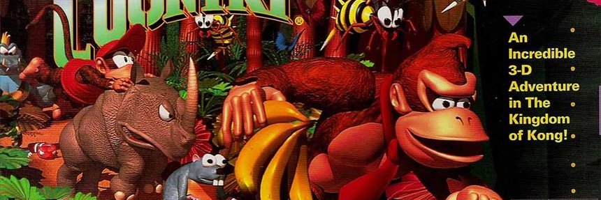 Orthodox Donkey Kong Country for SNES's banner