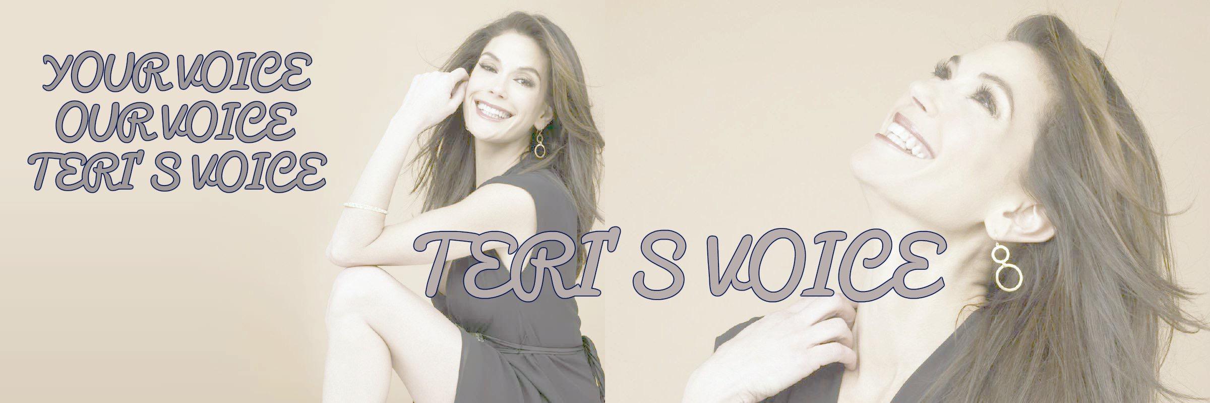 Teri's Voice banner