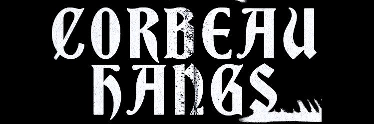 Corbeau Hangs banner