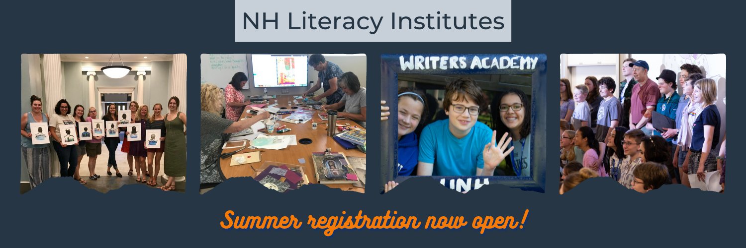 NH Literacy Institutes at UNH banner