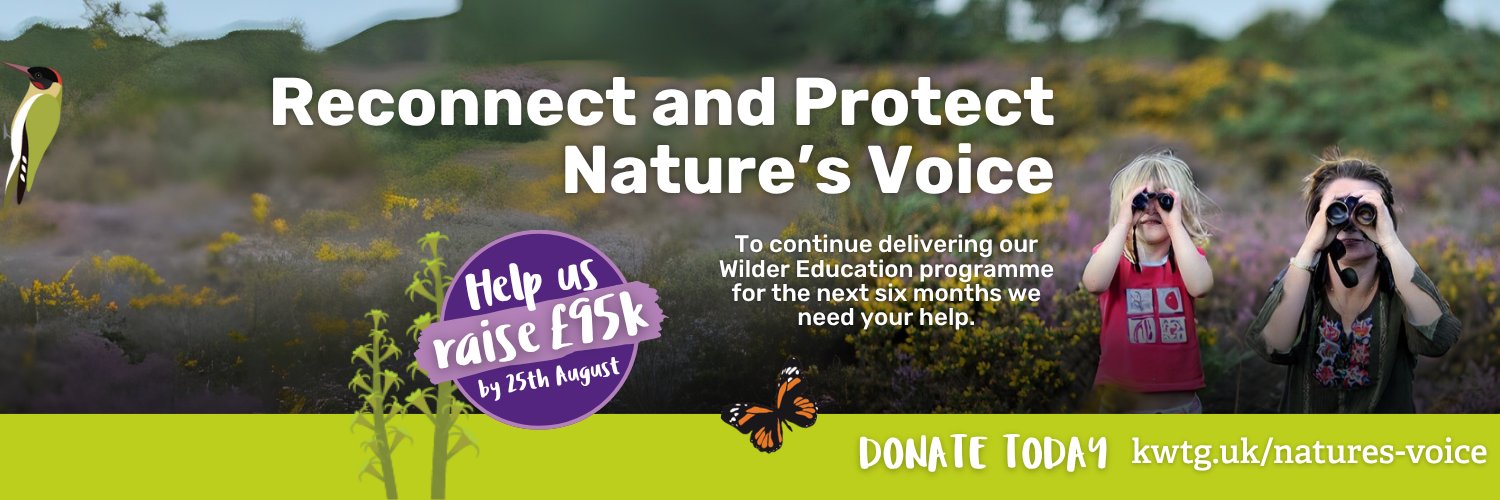 Kent Wildlife Trust's banner