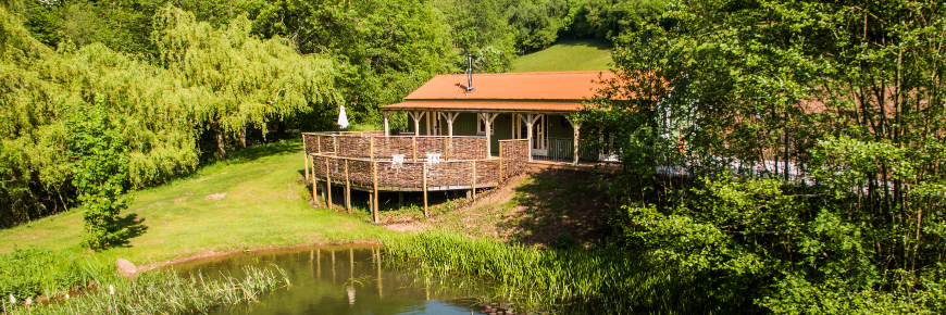 Hidden Valley Yurts & Lake House banner