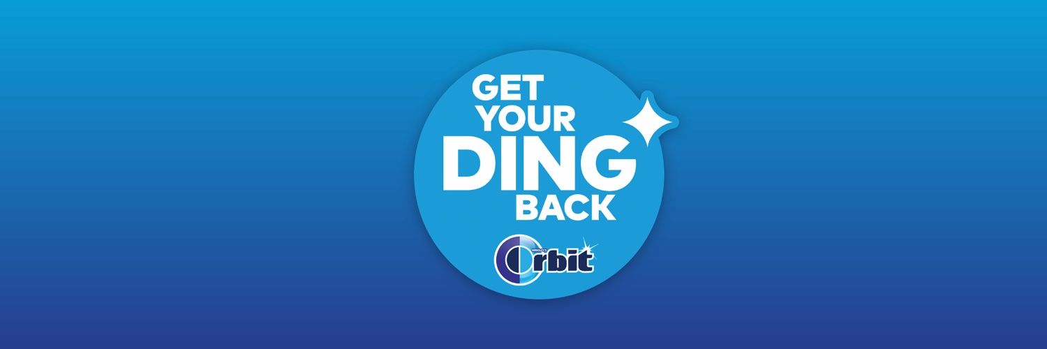 ORBIT GUM banner