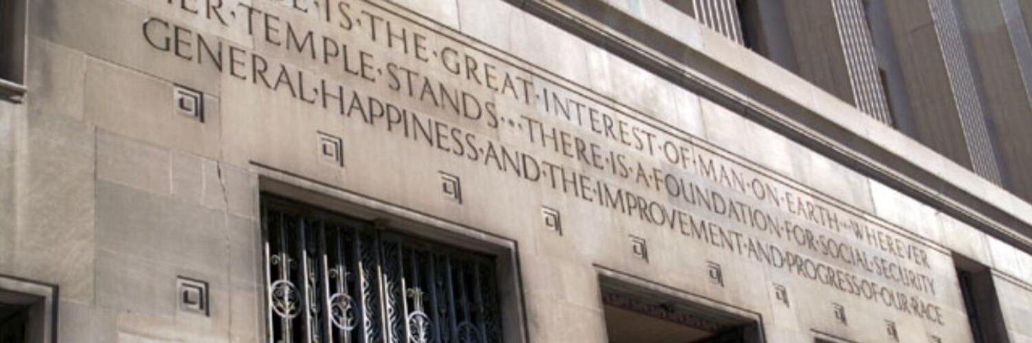 DOJ Civil Rights Division's banner