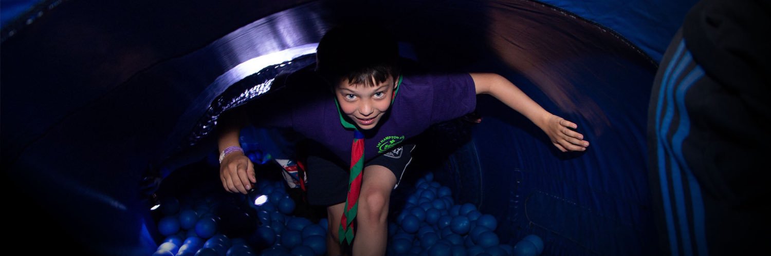 Warwickshire Scouts banner