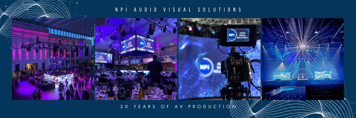 NPi Audio Visual Solutions banner