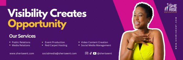 SheRiseEnt's profile banner image