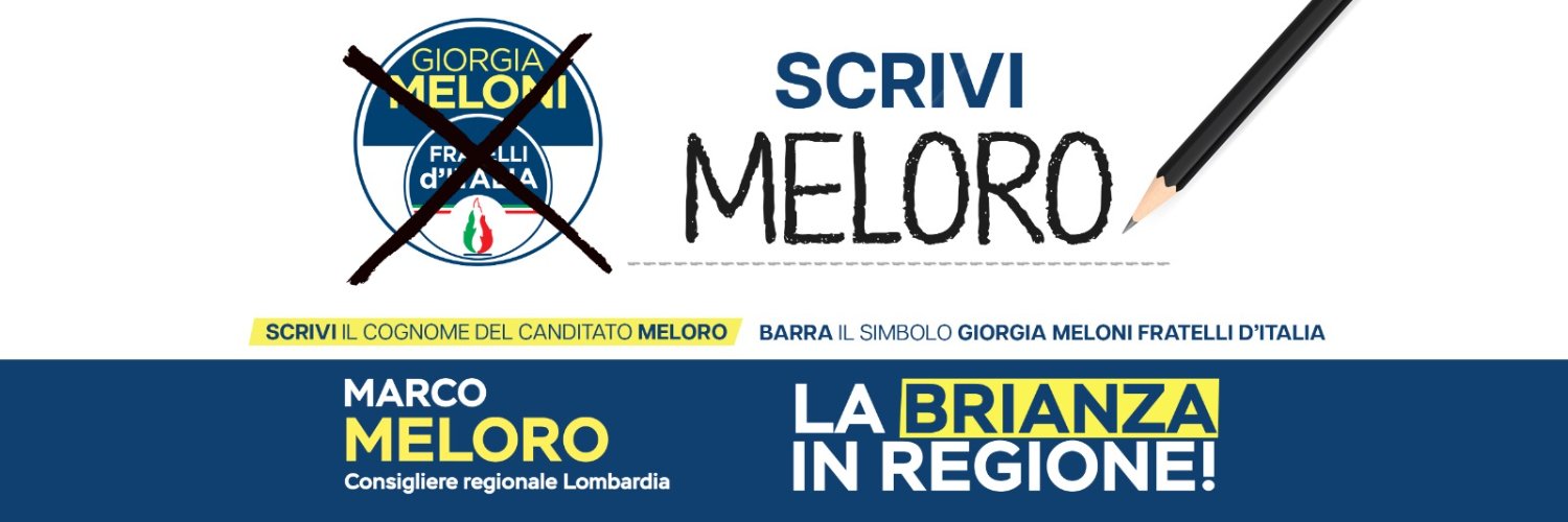 marcomeloro's profile banner image