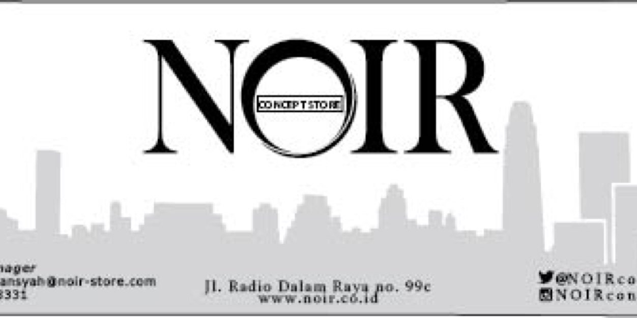 NOIR concept store banner