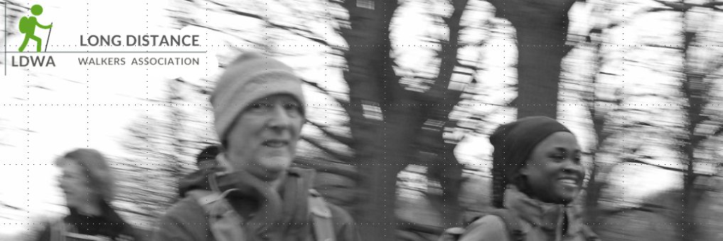 The Long Distance Walkers Association banner