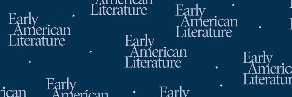 Early American Literature banner