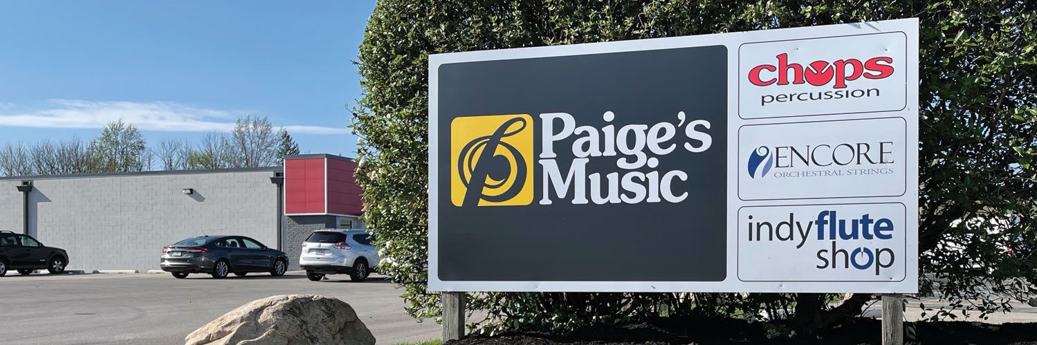 Paige's Music banner