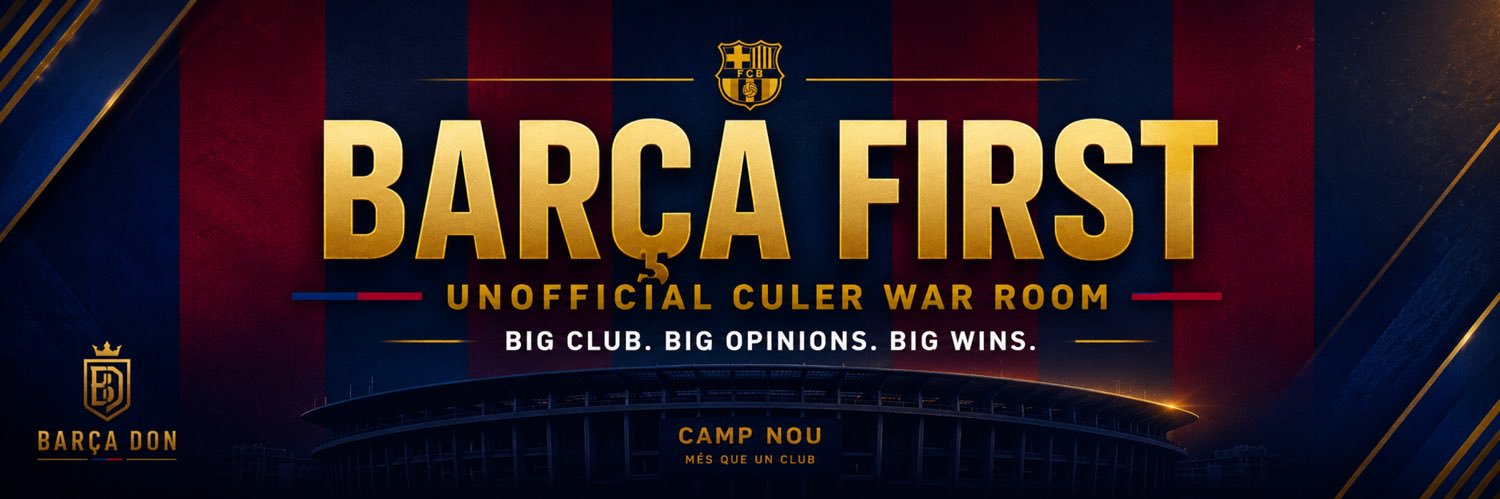 Trump for Barça banner