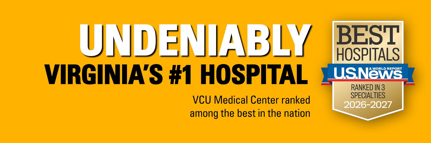 VCUHealth's profile banner image