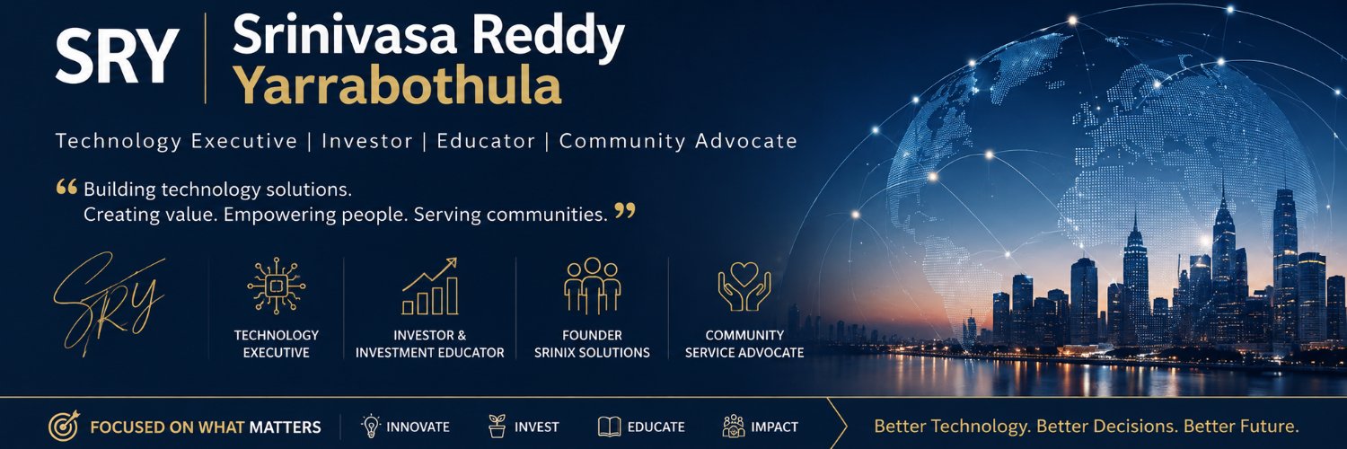 SRYarrabothula's profile banner image
