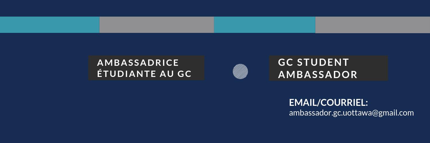 GCAmbassador.uOttawa banner