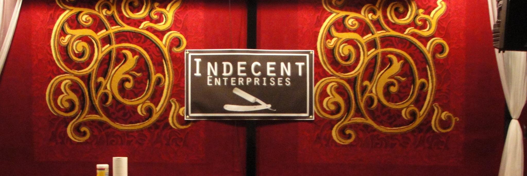 Indecent Enterprises banner
